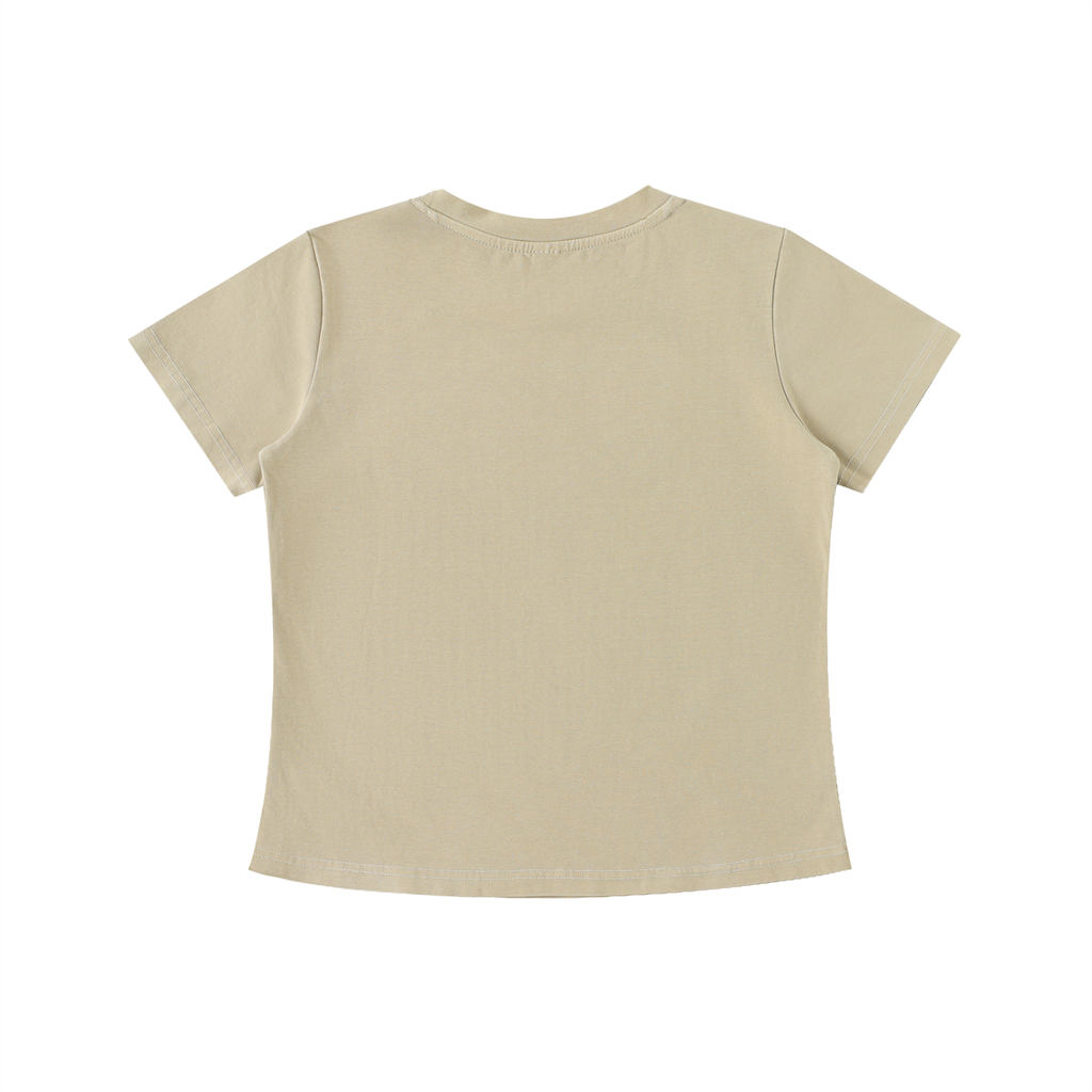 Women’s Vintage Washed Fitted Crew Tee