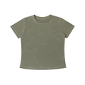 Women’s Vintage Washed Fitted Crew Tee